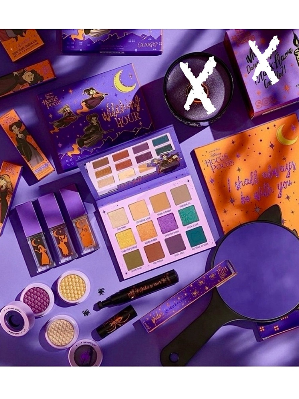Hocus Pocus x ColourPop Make-Up Set 🆕NWOT, Celebrate Spooky Season All Year💋💄👄🎃👻